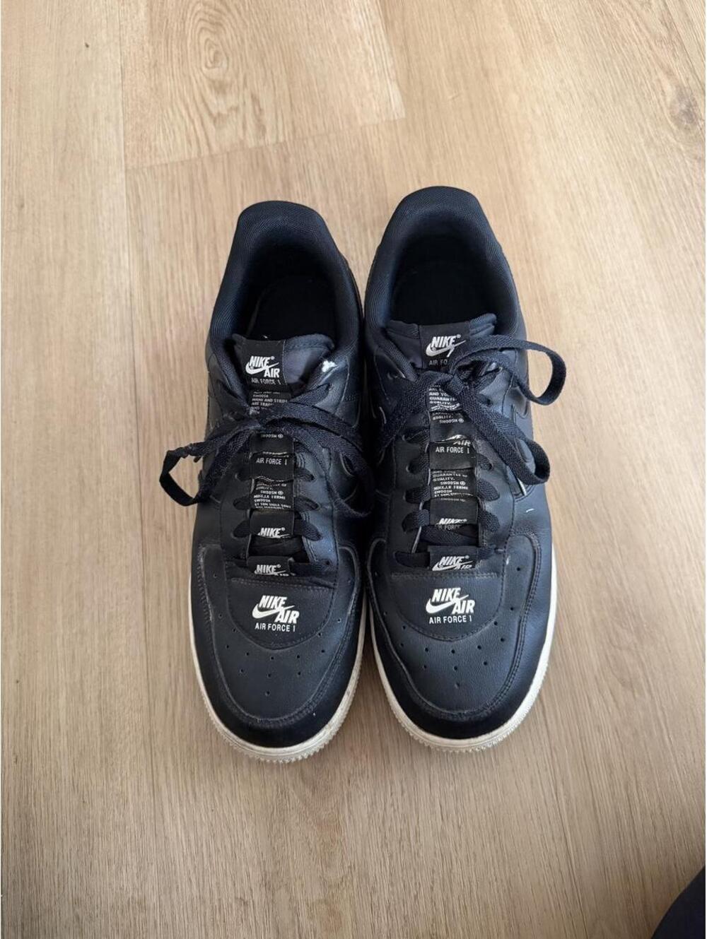 Nike Air Force 1 black sneakers